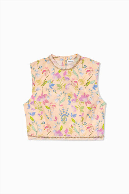 Floral Printed Crop Top