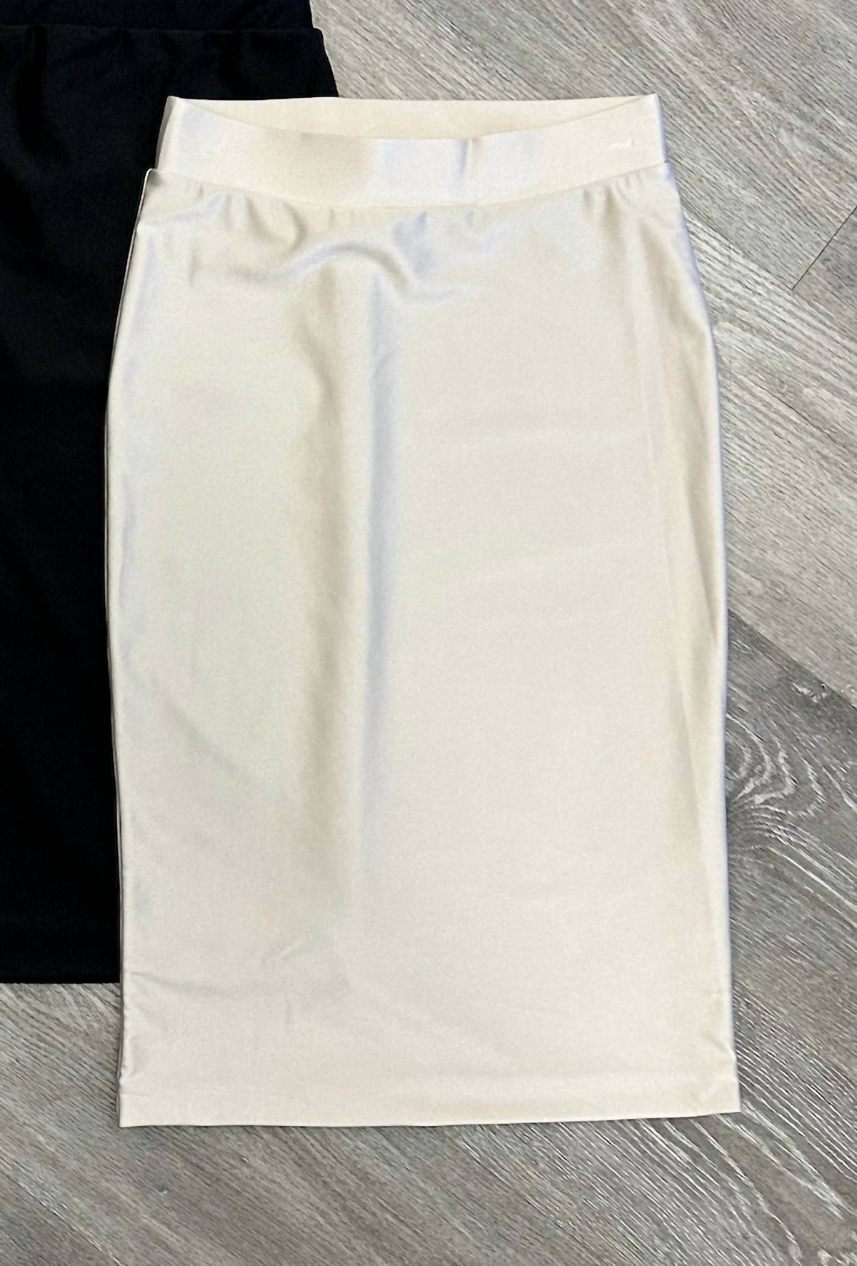 Stretch Midi Skirt
