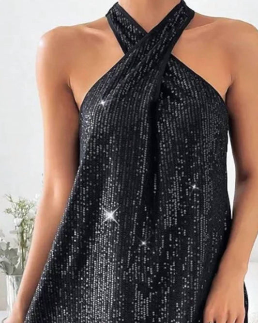 Halter Mini Dress
