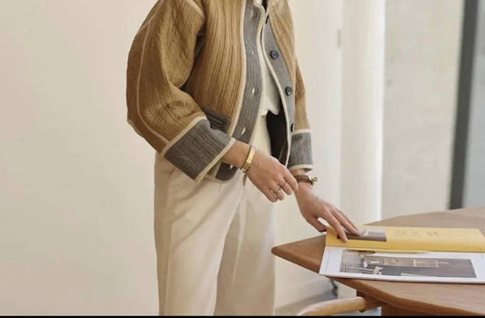 Quilt Me Crop Jacket