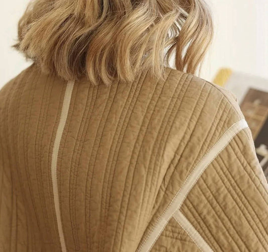 Quilt Me Crop Jacket