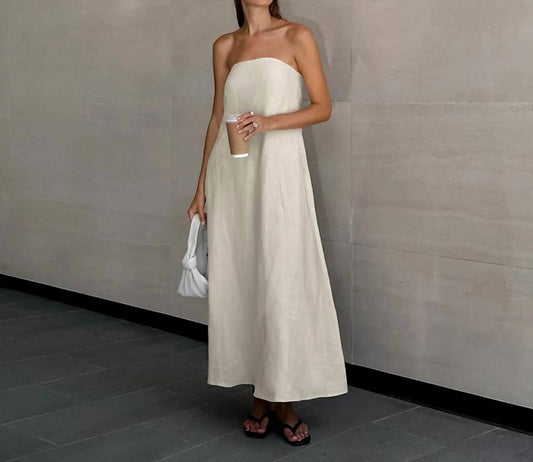 Summer Bliss Strapless Dress