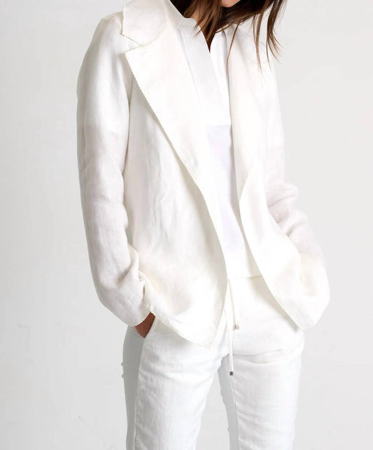 Long Sleeve Open Front Blazer