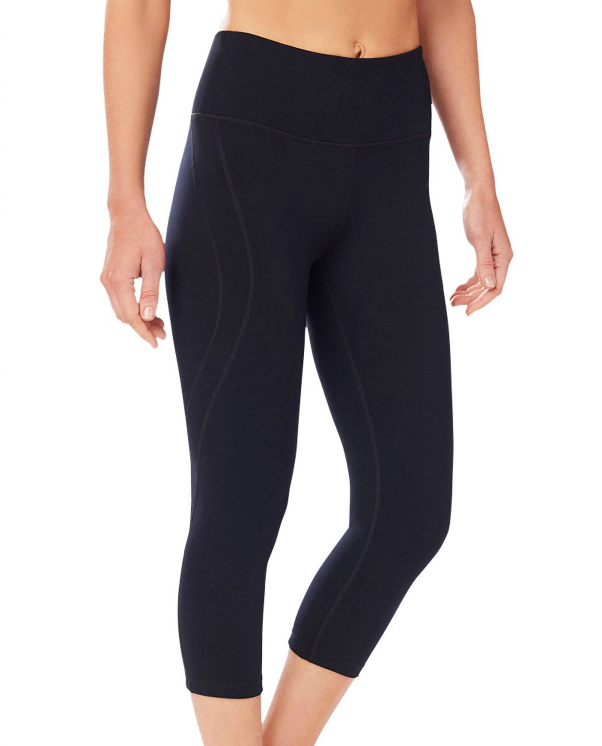 High Rise Capri Leggings
