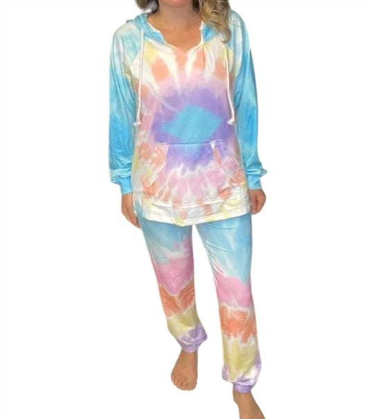 Woodstock Tie Dye Jogger Set