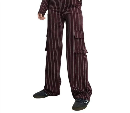 Shein Women's Cargo Pants in Red