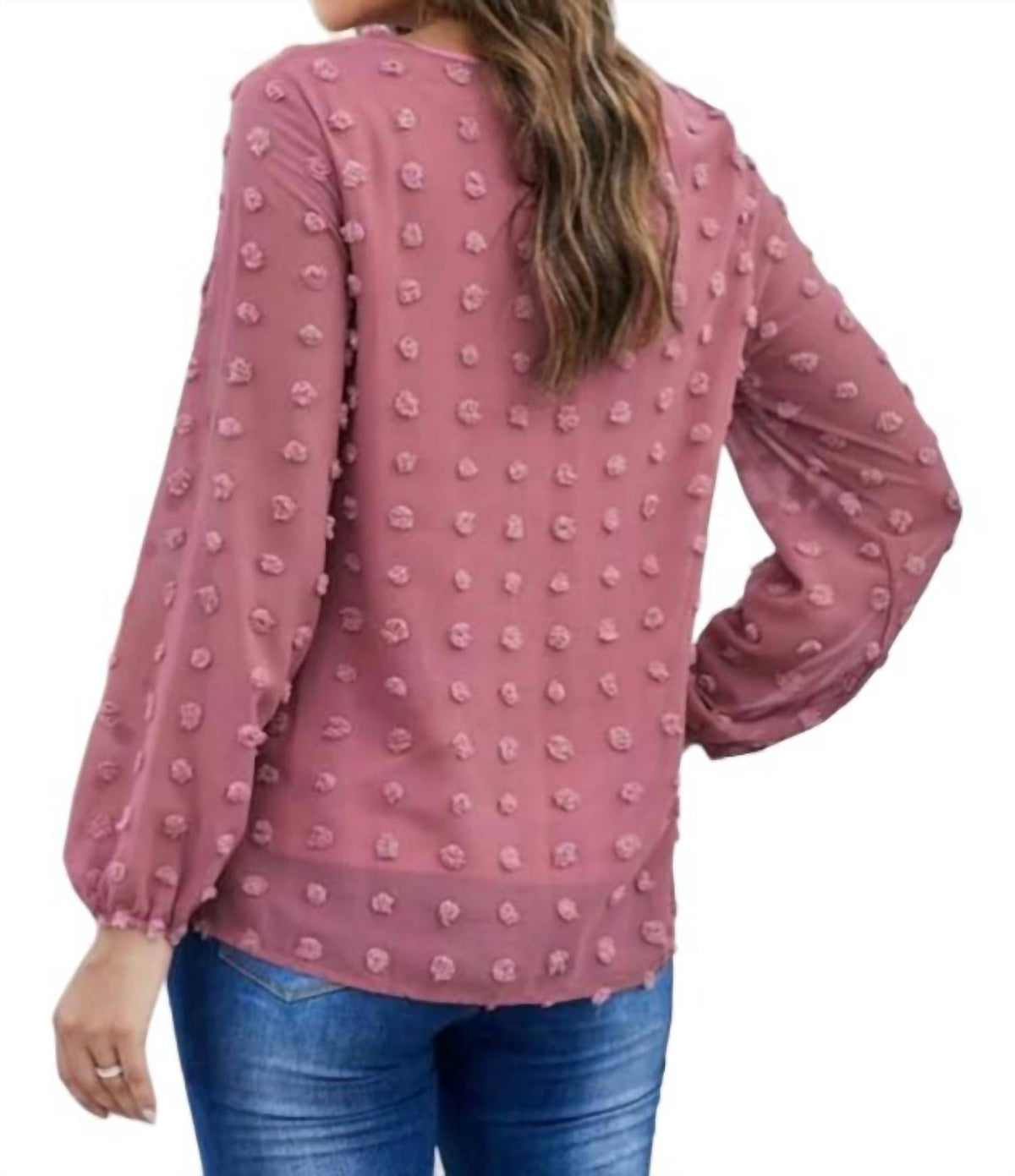 Swiss Dot Blouse