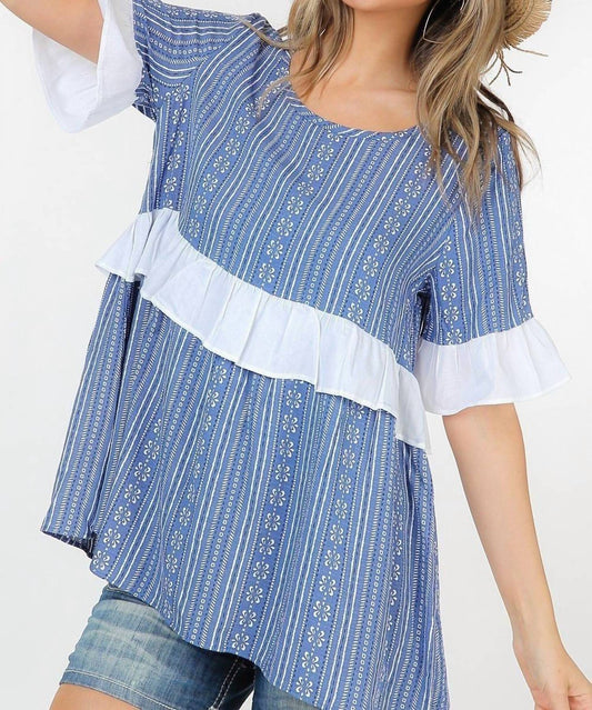 Cotton Printed Top