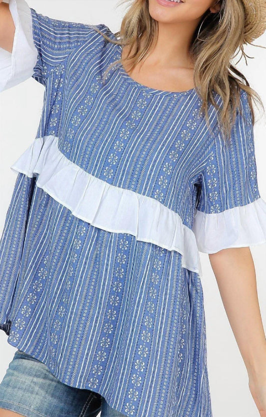 Cotton Printed Top