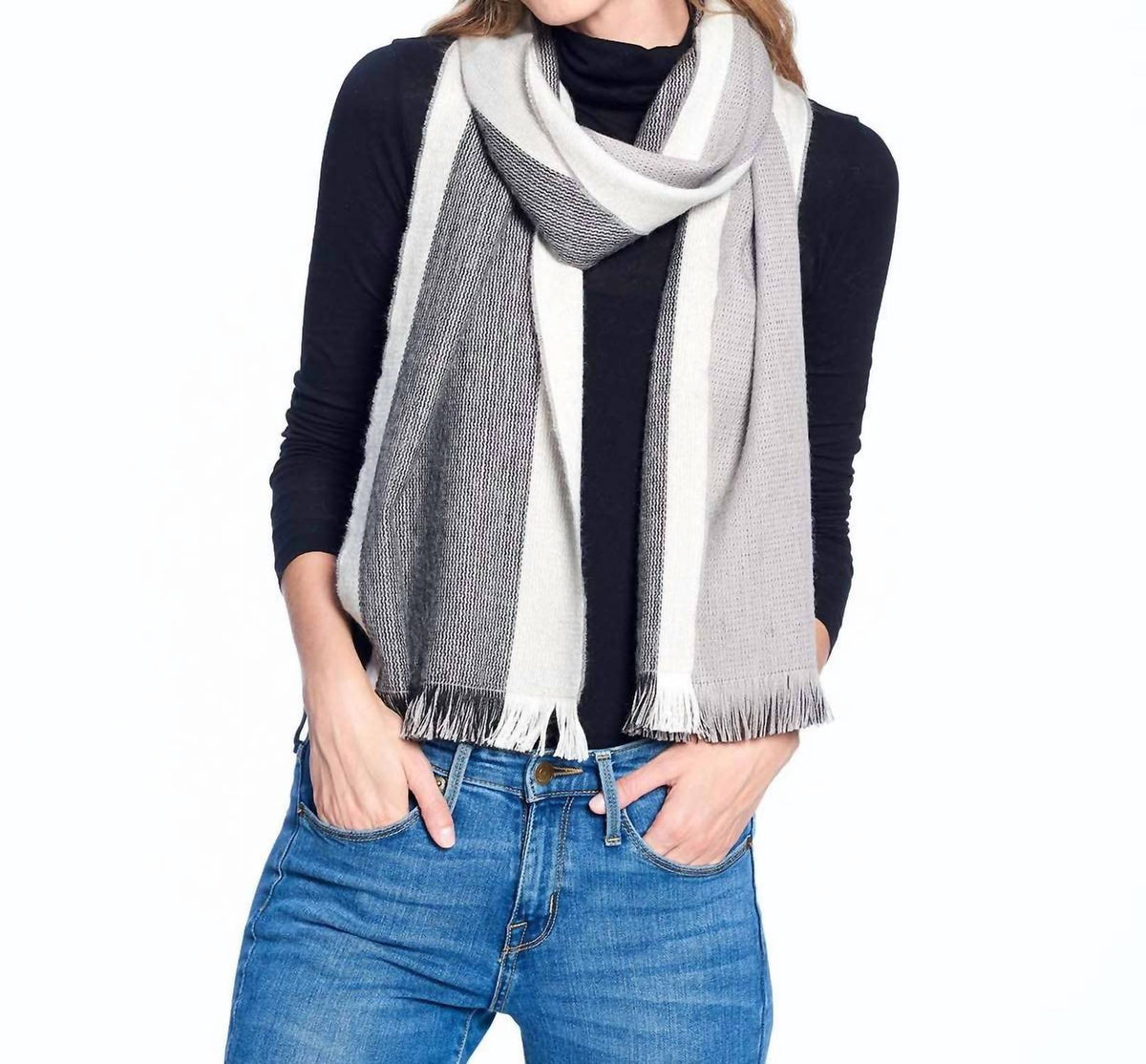 Alpaca Reversible Scarf