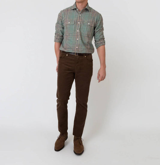 Slim Straight 5- Pocket Pant