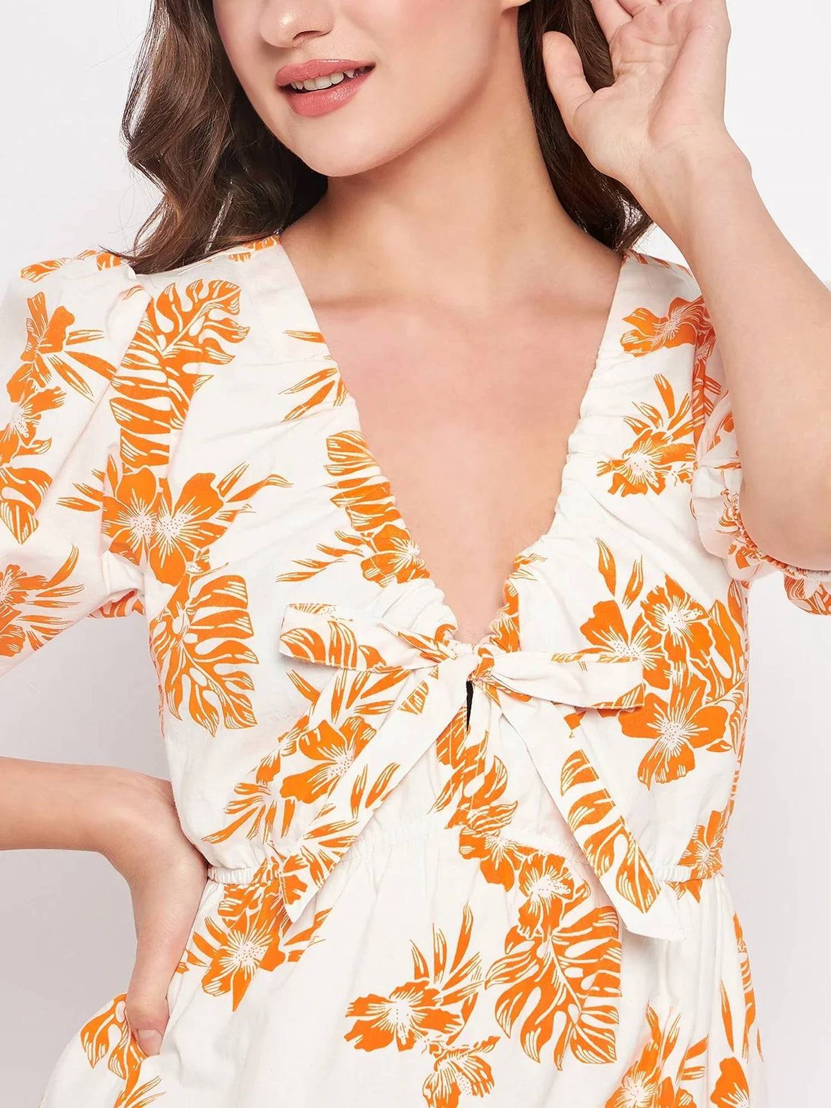 Sunlit Ivy Mini Dress