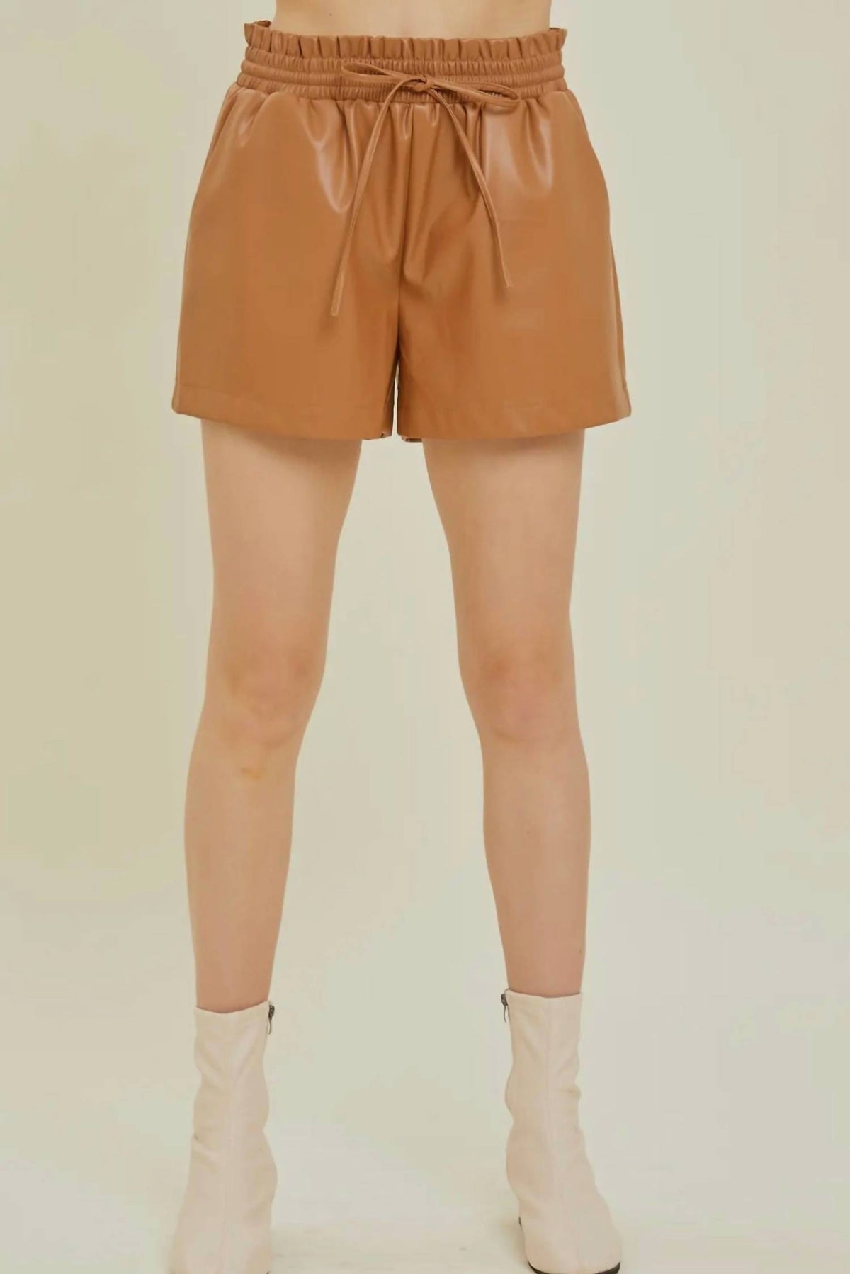 Harper Leather Shorts