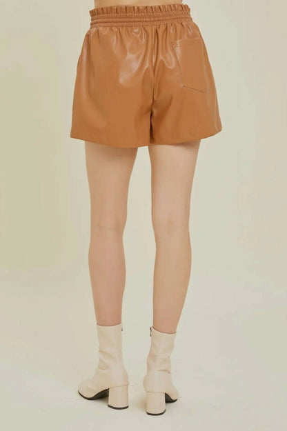 Harper Leather Shorts