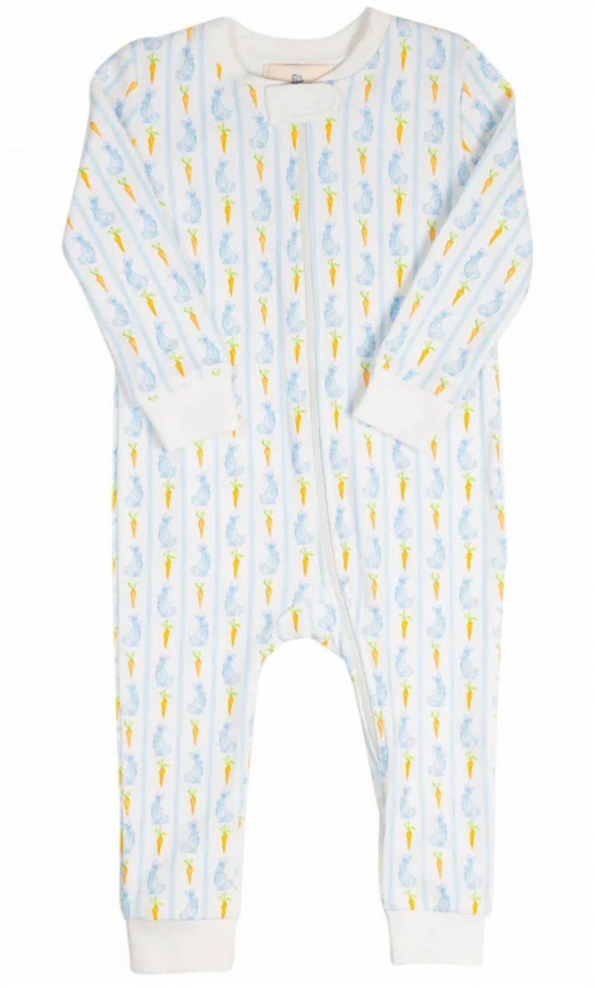 Kid's Bunny Knit Zip Up Pajamas