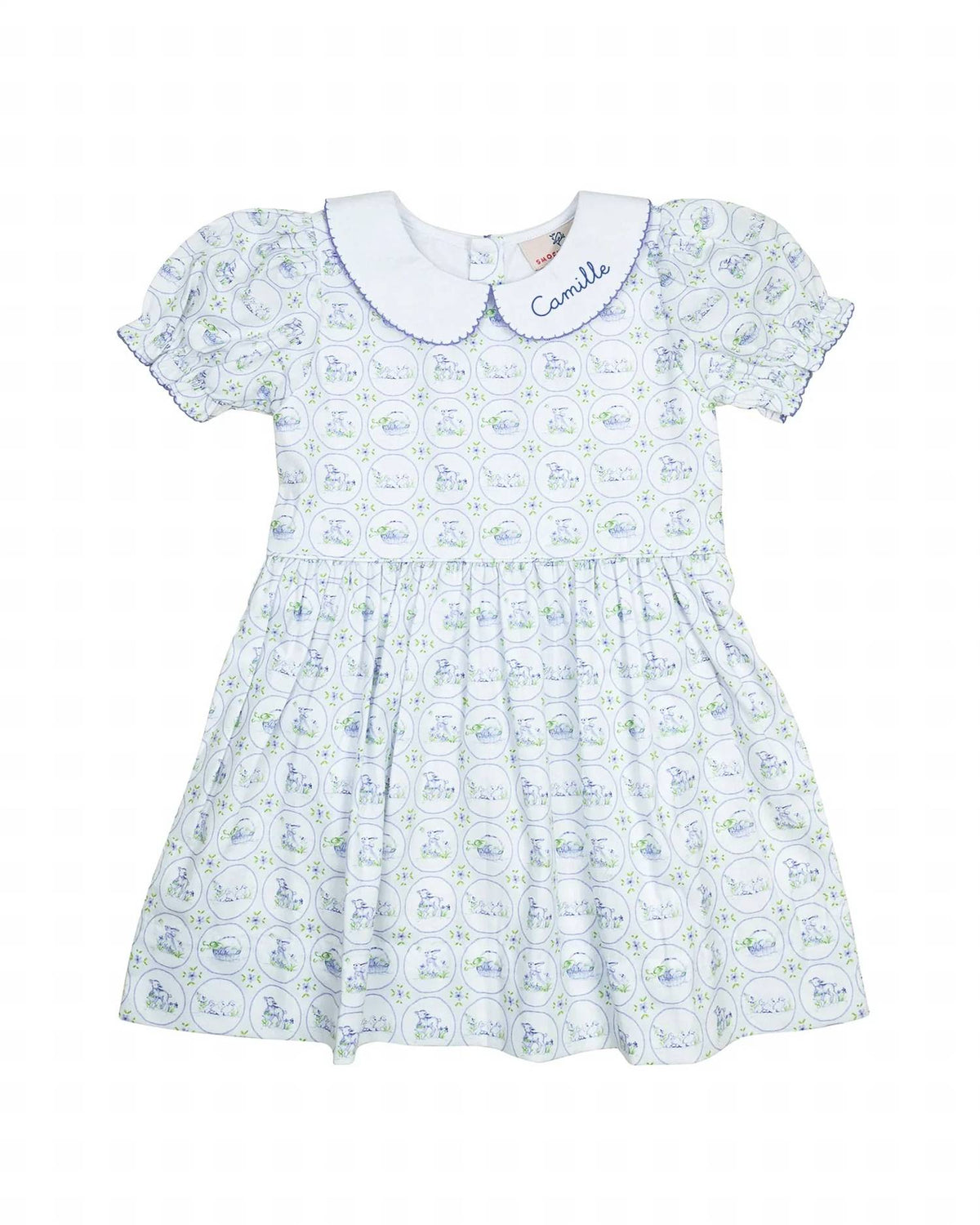 Kid's Easter Toile Dress
