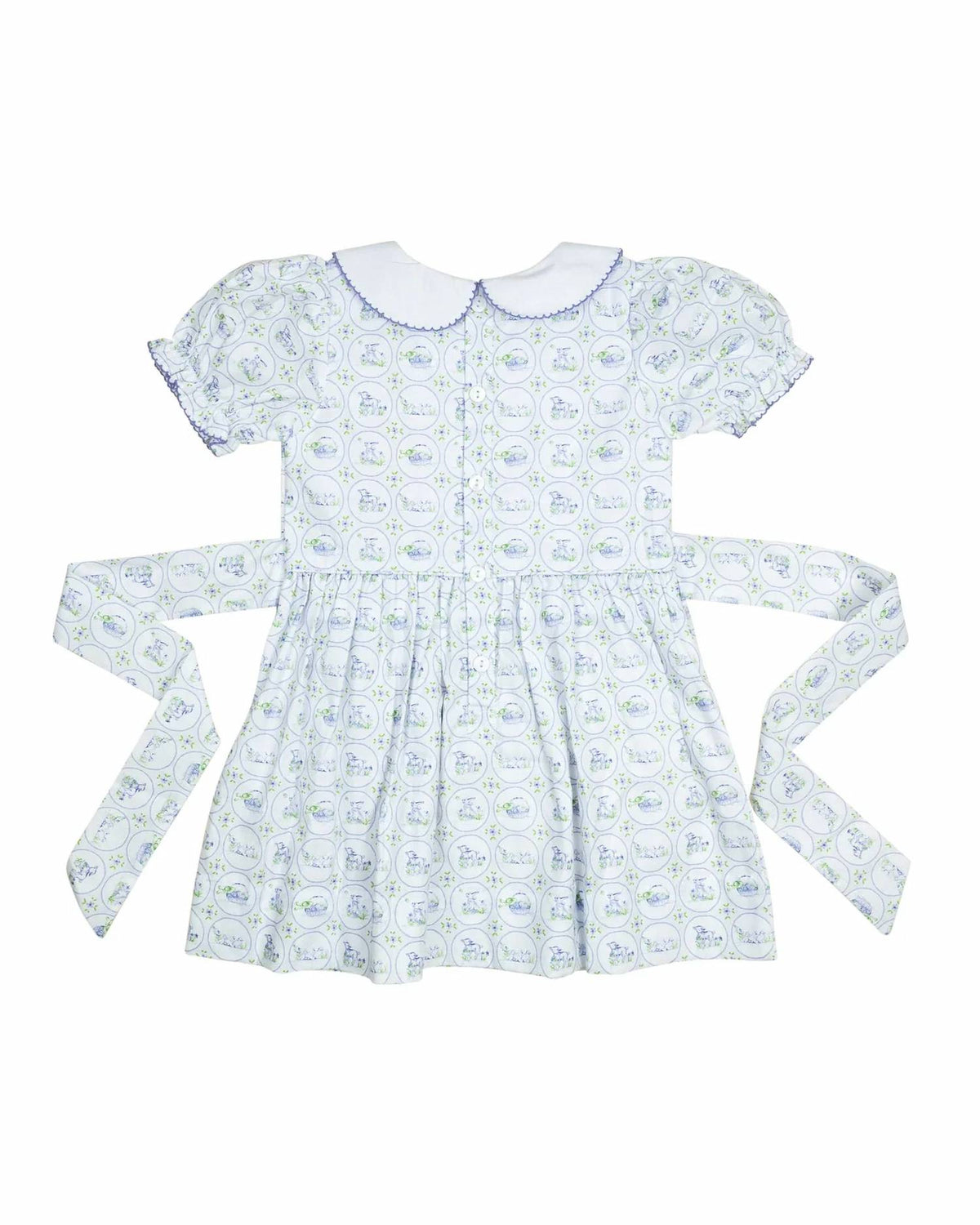 Kid's Easter Toile Dress