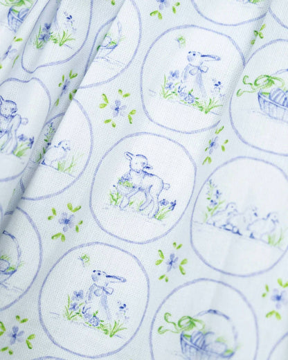 Kid's Easter Toile Dress
