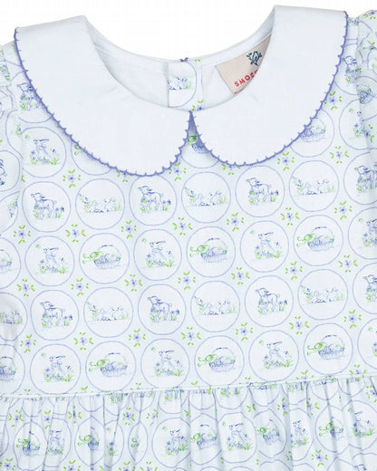 Kid's Easter Toile Dress
