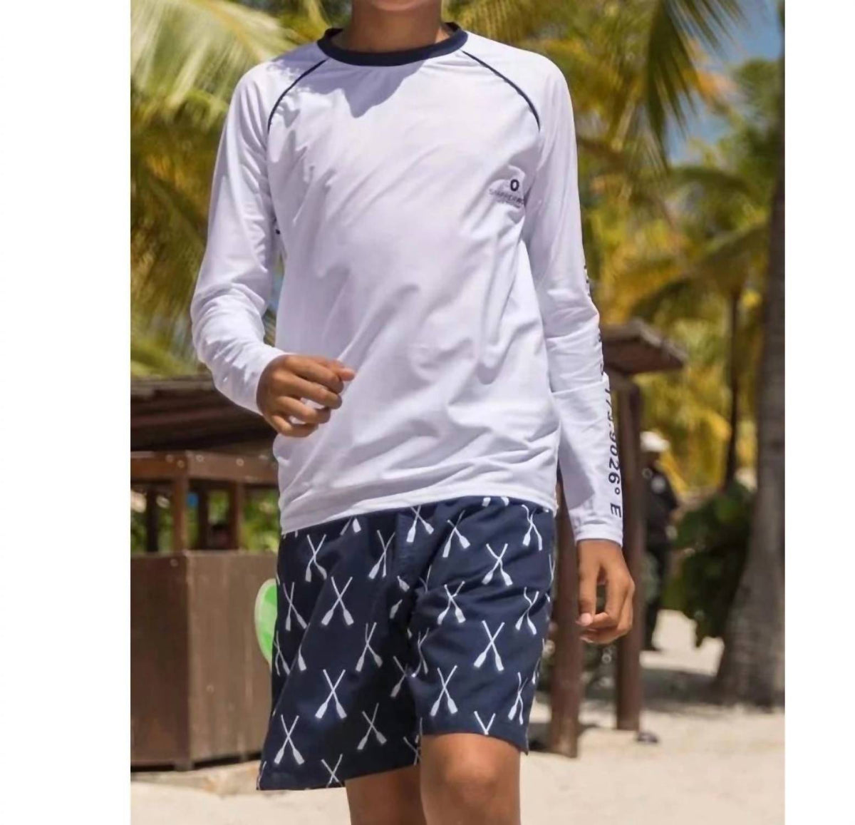 Boys Riviera Rowers Volley Board Shorts