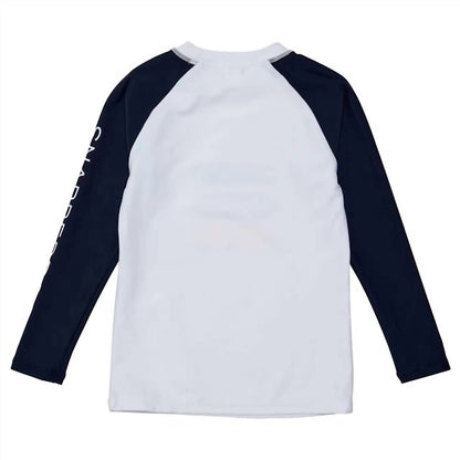 Boys Wave Break Long Sleeve Rash Top