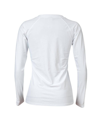 LADIES ZIP FRONT RASH TOP
