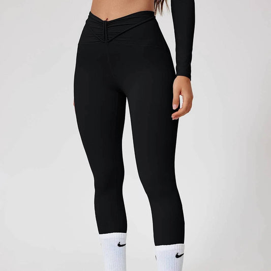 Women's High-waisted Seamless Naked-feel Yoga Leggings