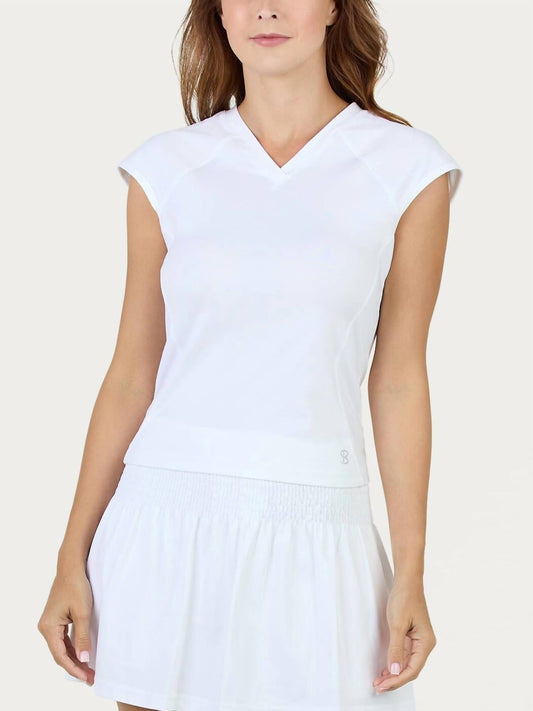 Women's Bliss Tie Back Short Sleeve To