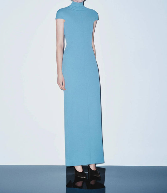 Solace London Women's Lang Maxi Dress in Slate Blue
