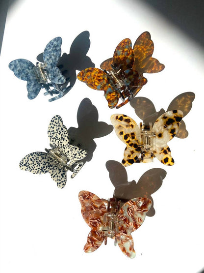 Women's Autumn Butterfly Claw Hair Clip