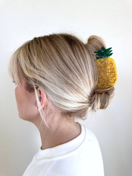 Women's Pineapple Claw Clip