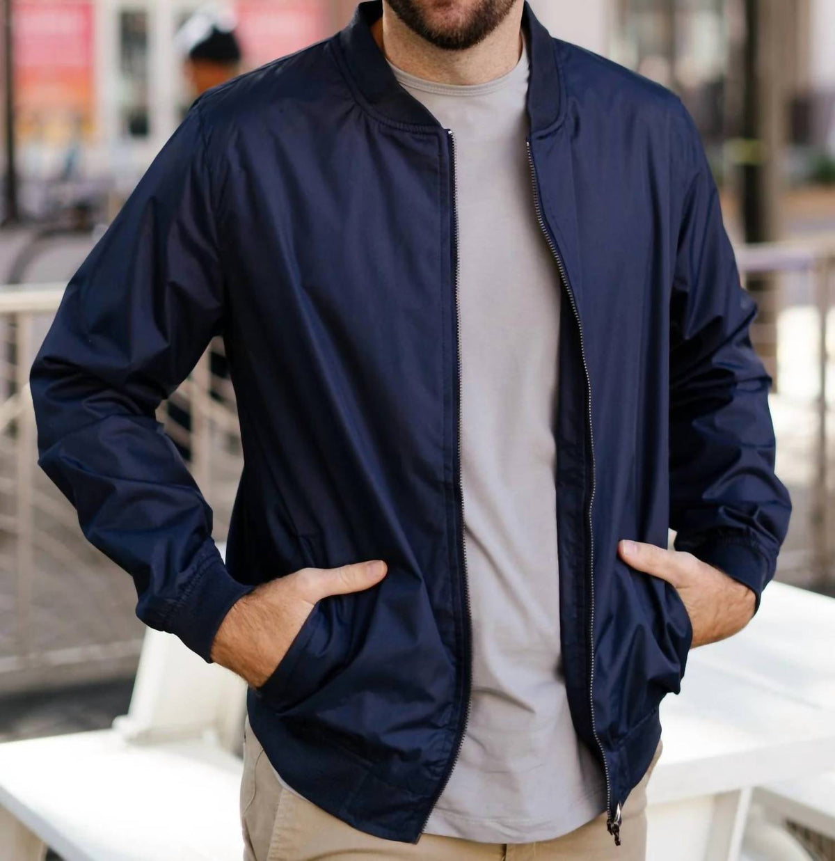 Men's Game Mode Bomber Jacket