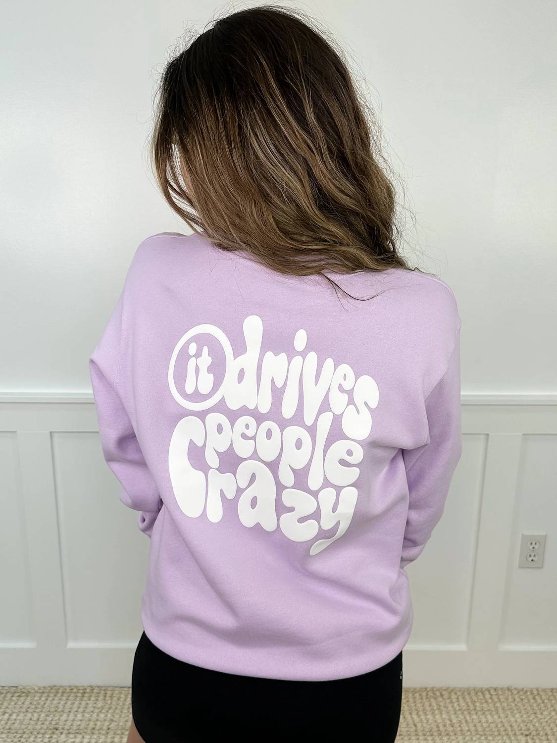 Be Happy Long Sleeve Crewneck Sweatshirt