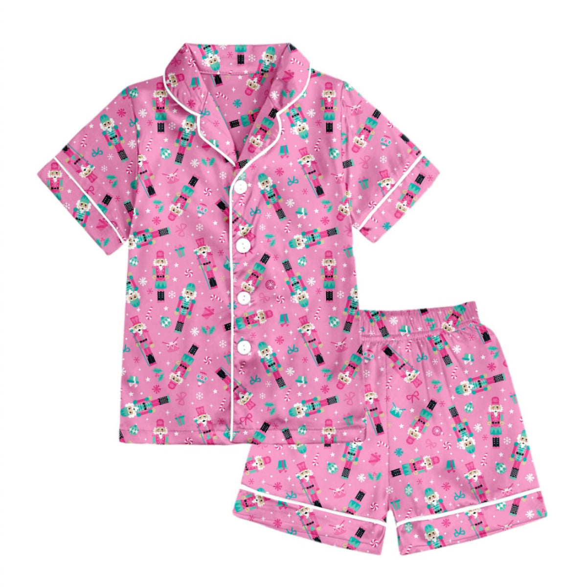 Nutcracker Lounge Short Set