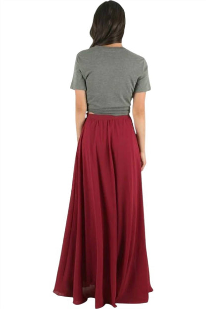 Flowy Maxi Skirt