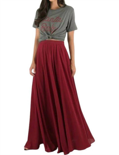 Flowy Maxi Skirt