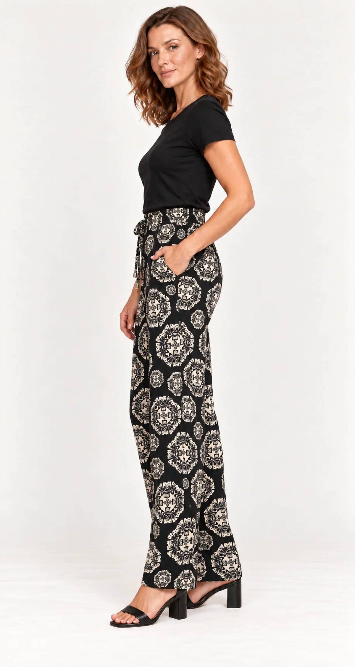 Lydia Wide Leg Pants