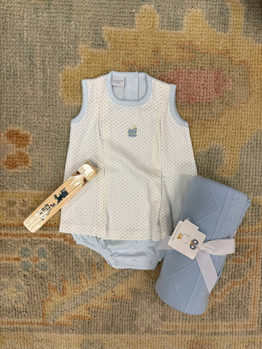 Boy's Bubble Romper