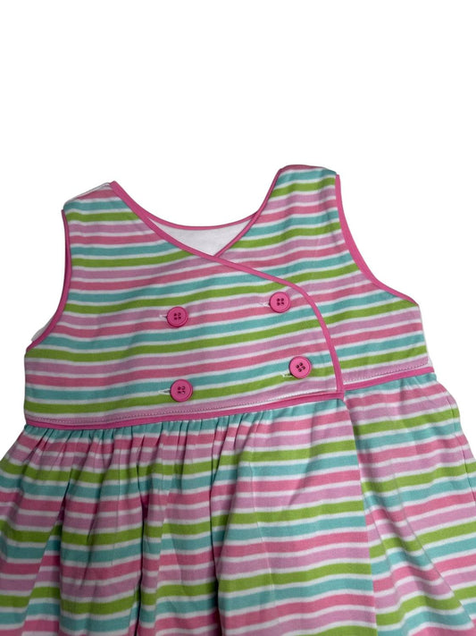 Girl's Button Back Fish Dress