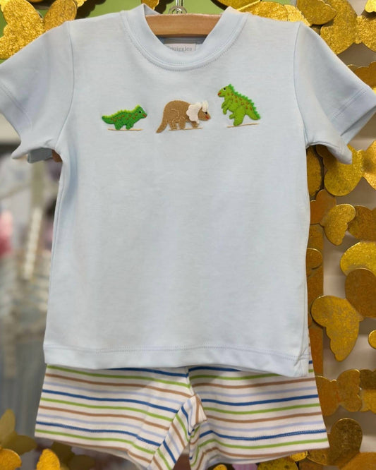 Kid's Dinosaurs Short Set