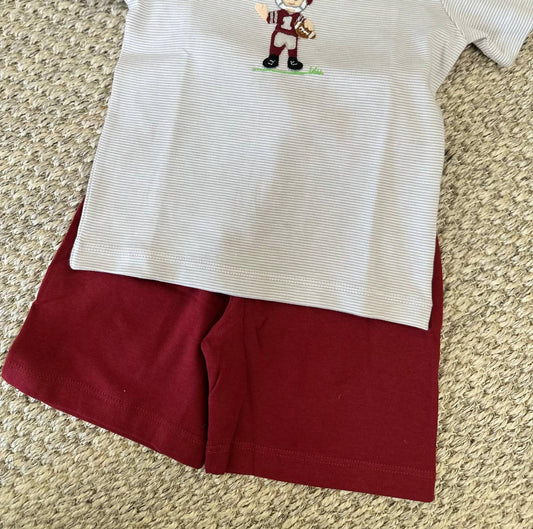 Kid's Touchdown Club Football Short Set
