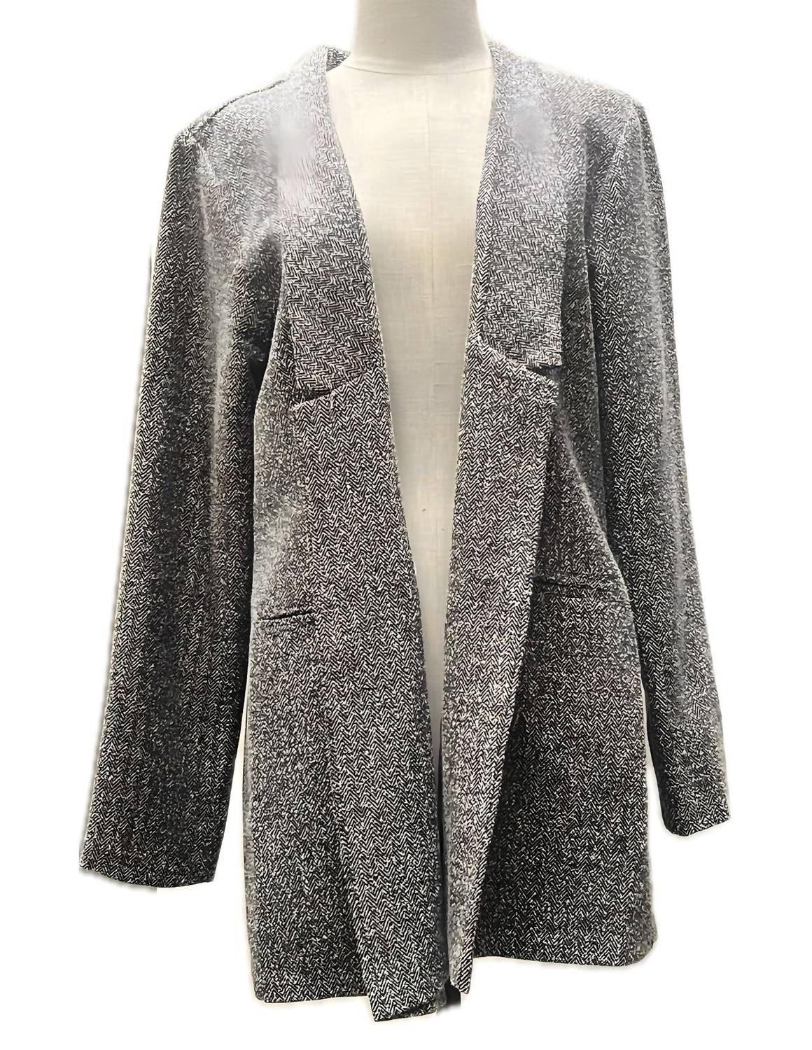 SPECKLE TWEED BLAZER