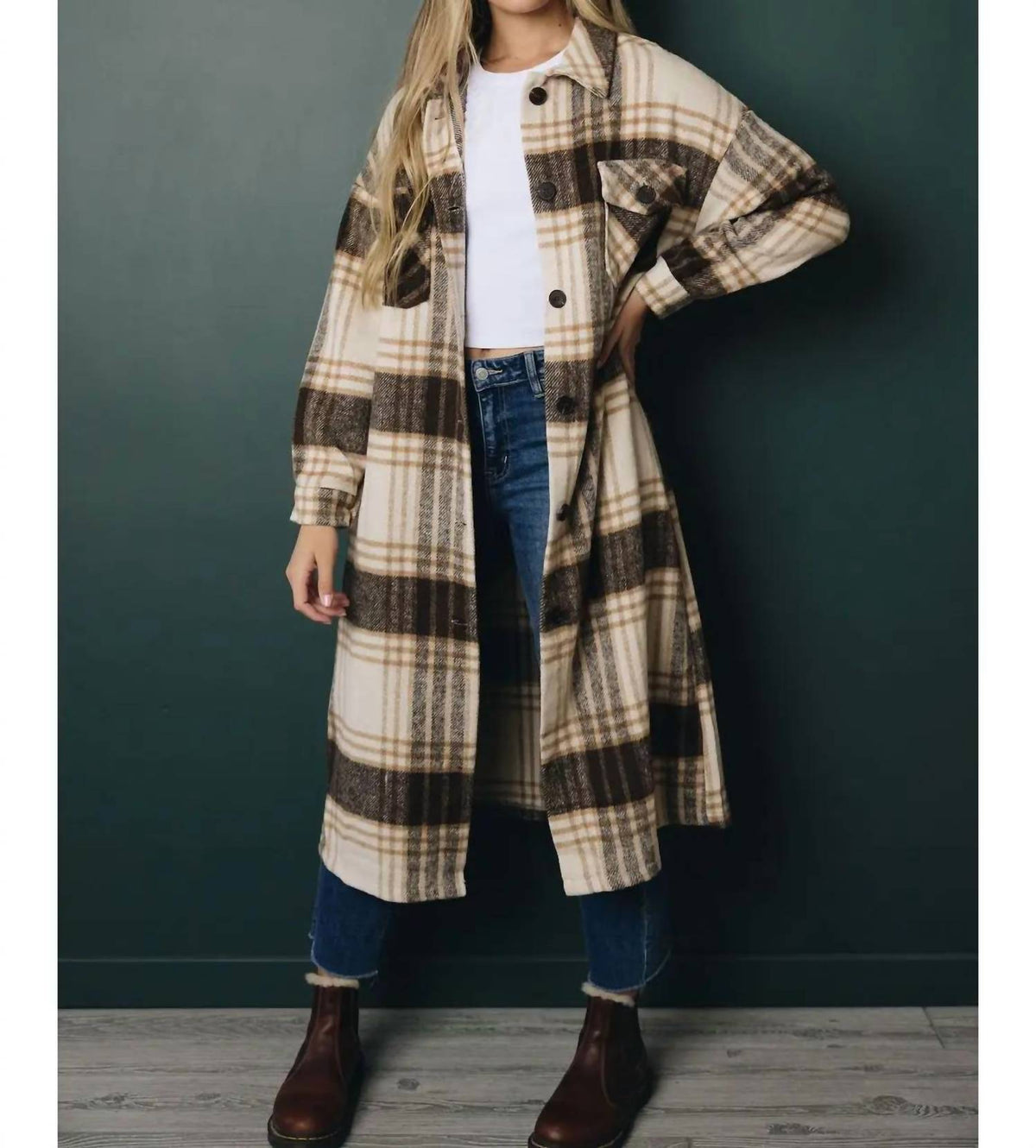 Women's Ezra Plaid Shacket