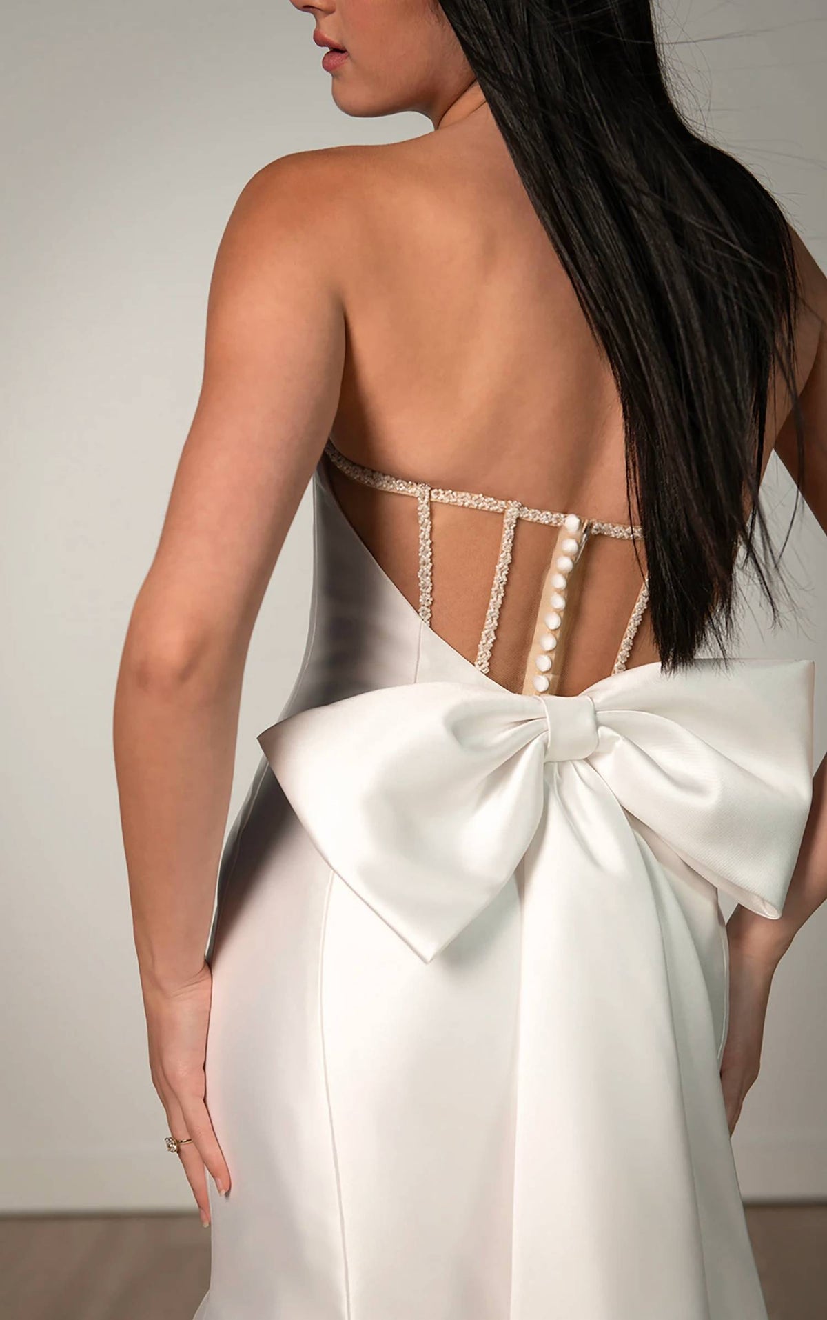 Strapless Sculpted Sweetheart Wedding Dress
