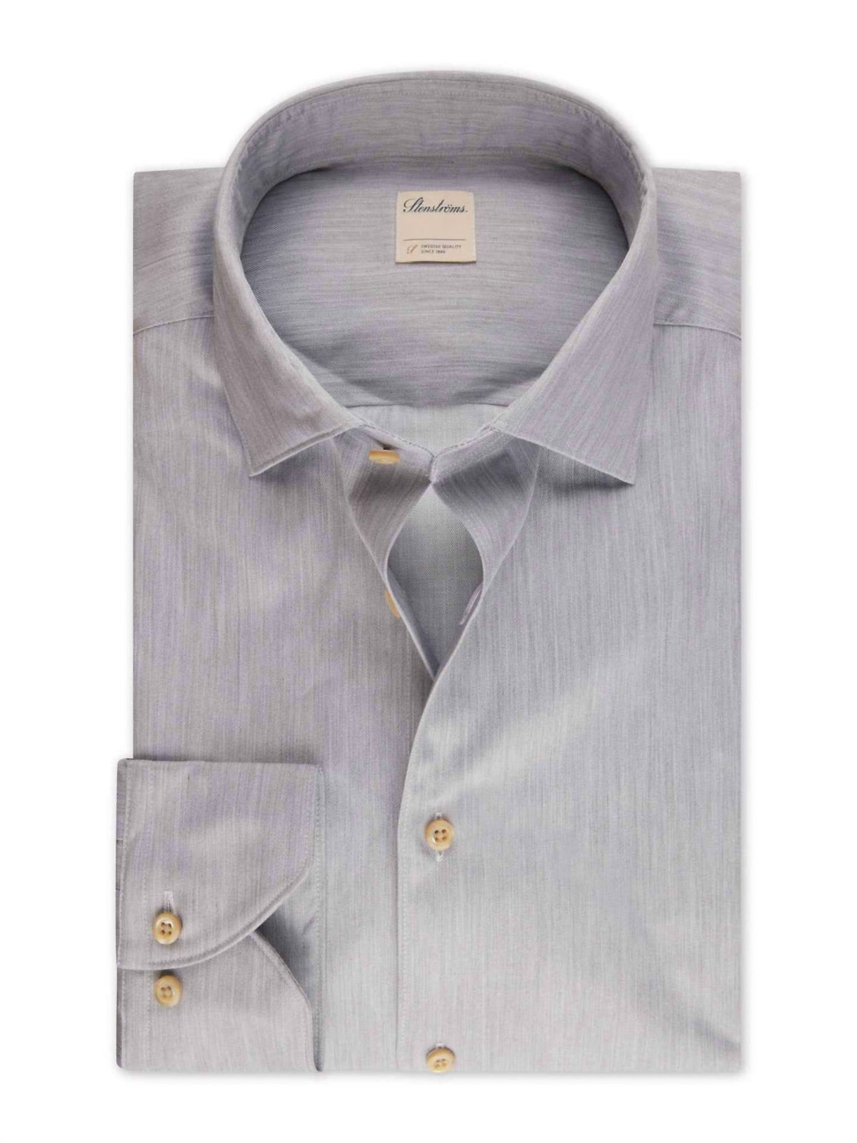 Men's Melange Long Sleeve Casual Shirt