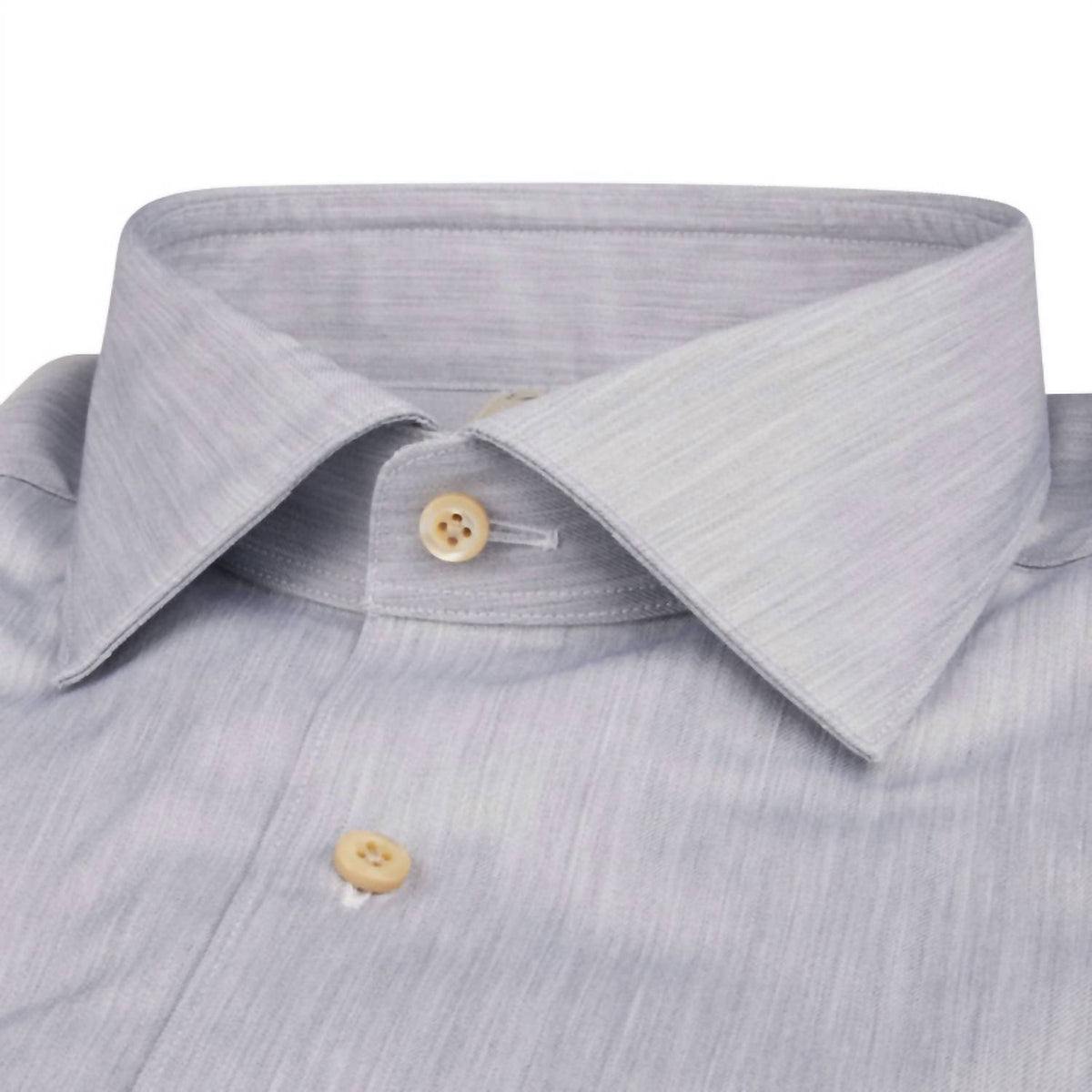 Men's Melange Long Sleeve Casual Shirt