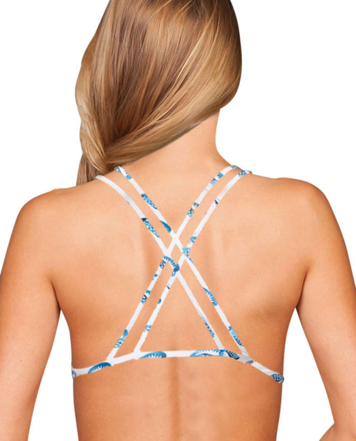 X Back Bralette Bikini Top