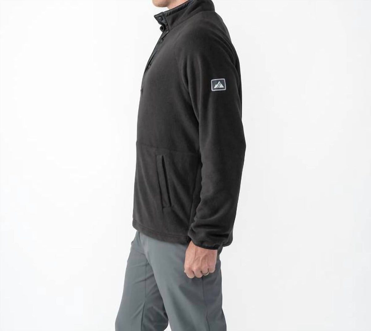 Ajax Snap Fleece Top