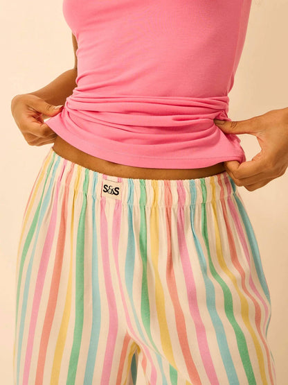 Soft Brushed Woven Pajama Bottoms