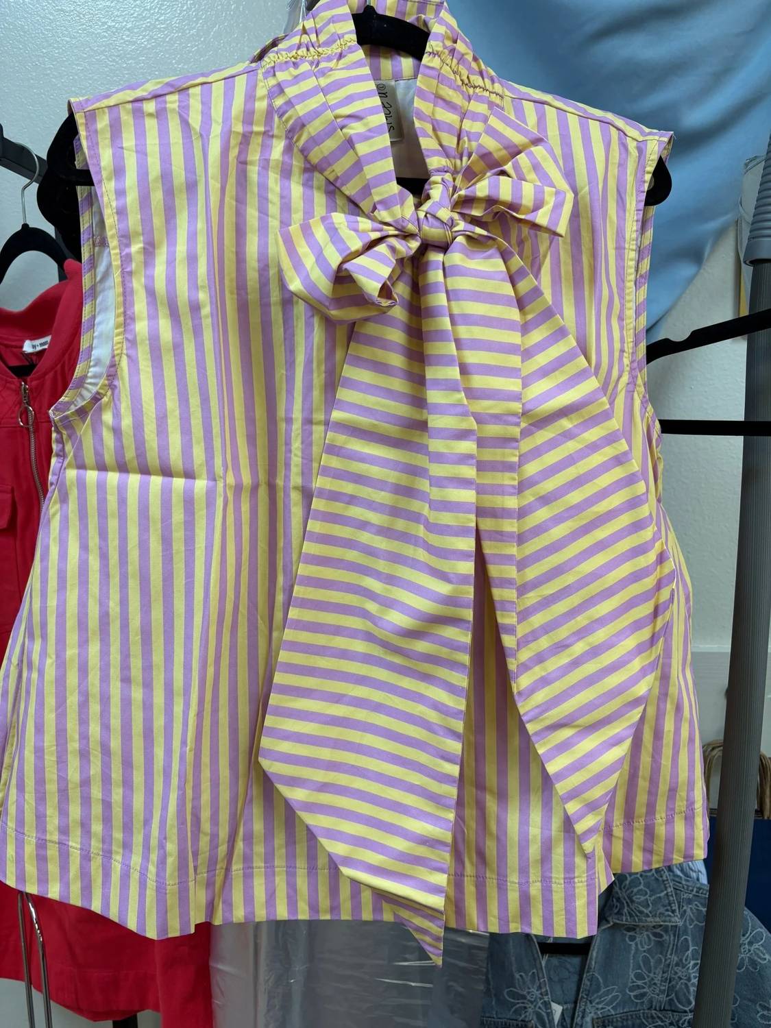 Tiger Tail Bow Blouse